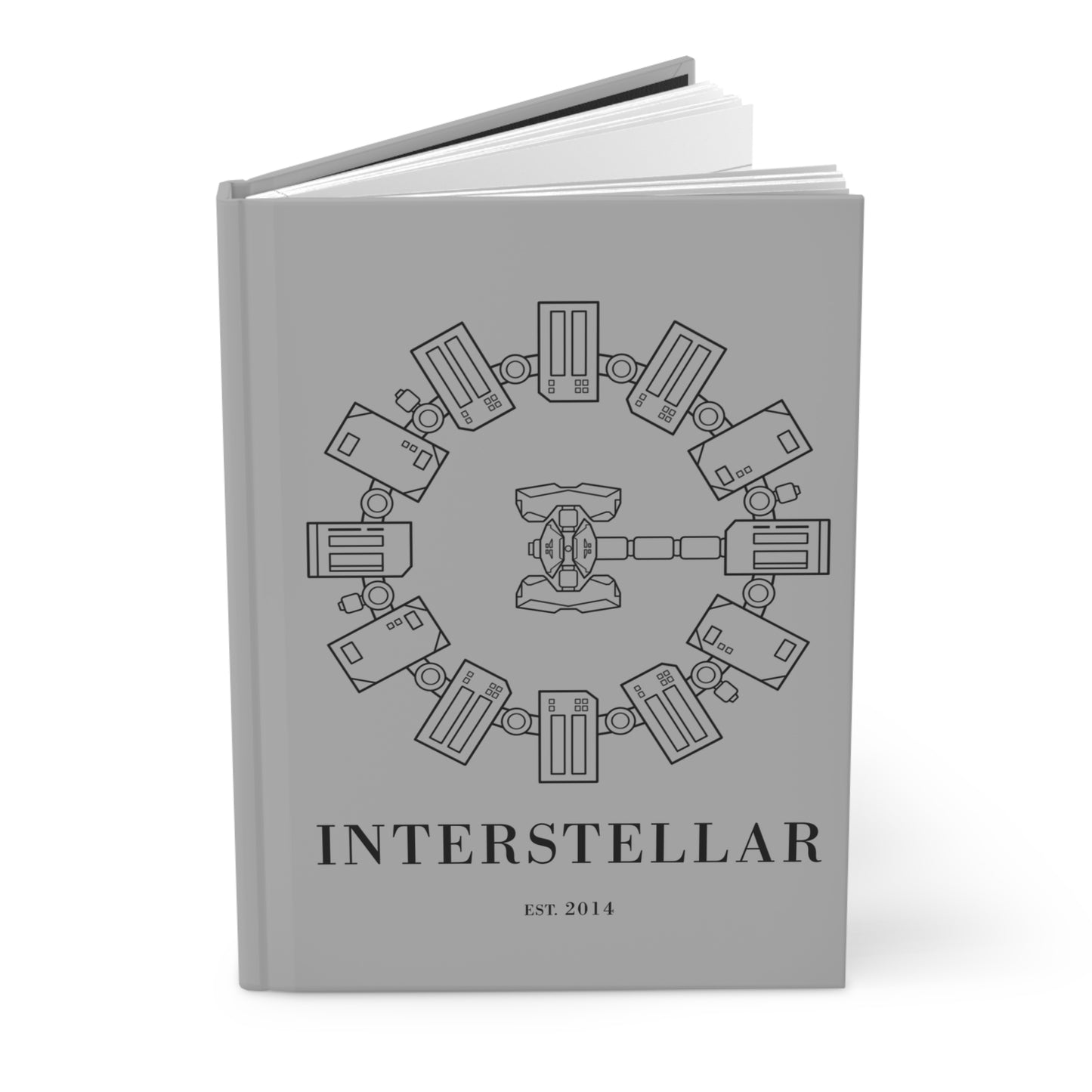 Interstellar - Hardcover notebook (Grey)