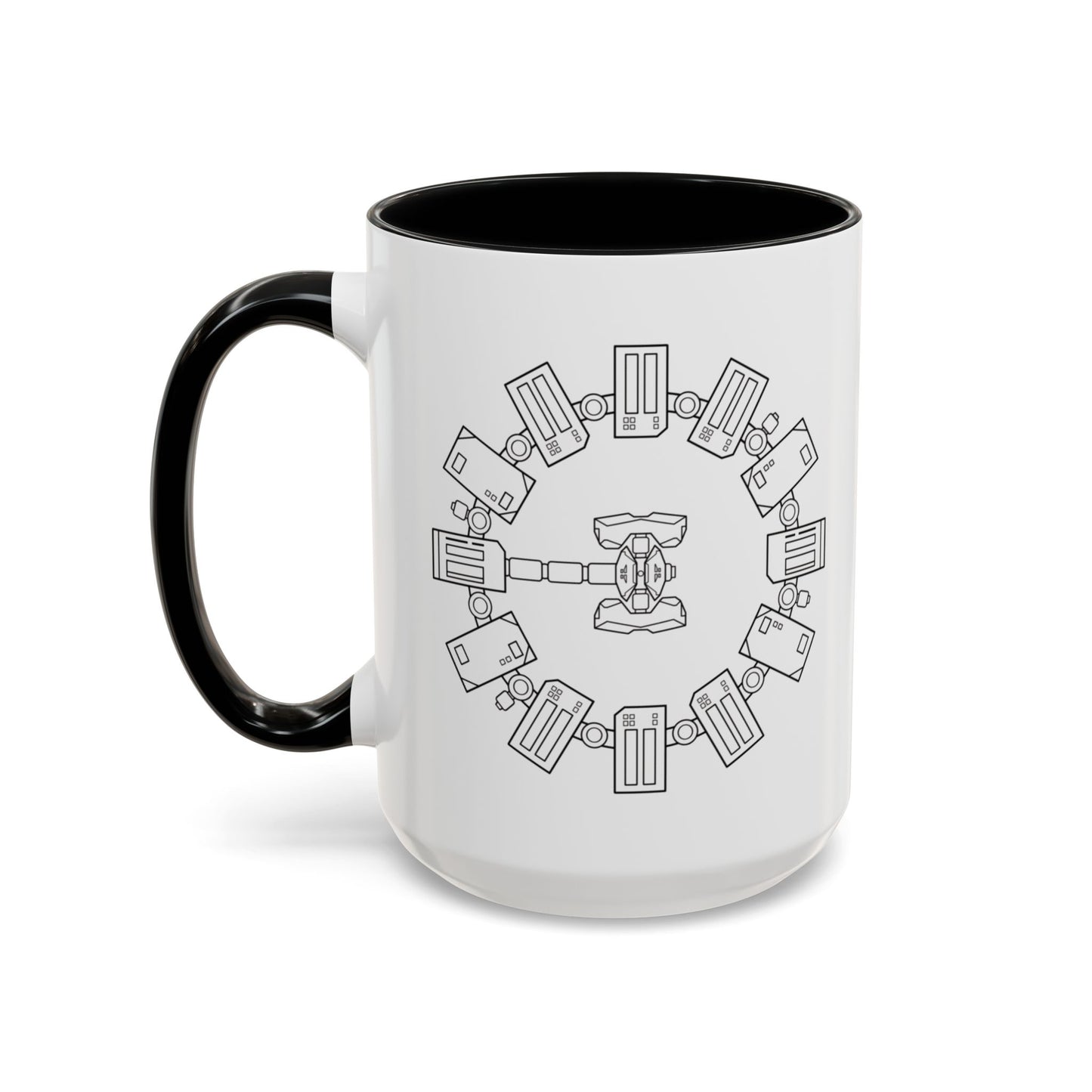 Minimalist Interstellar Accent Mug, Endurance