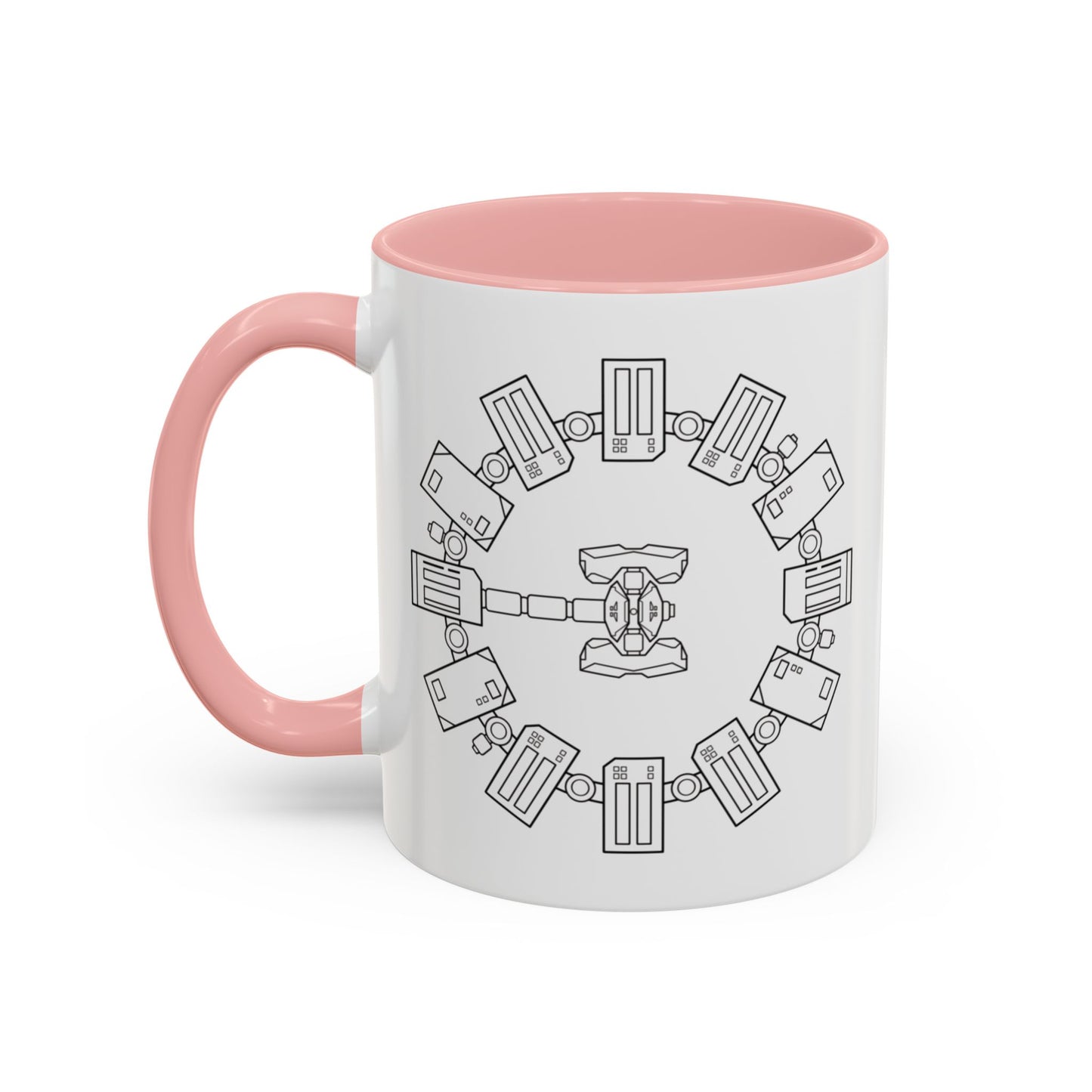 Minimalist Interstellar Accent Mug, Endurance