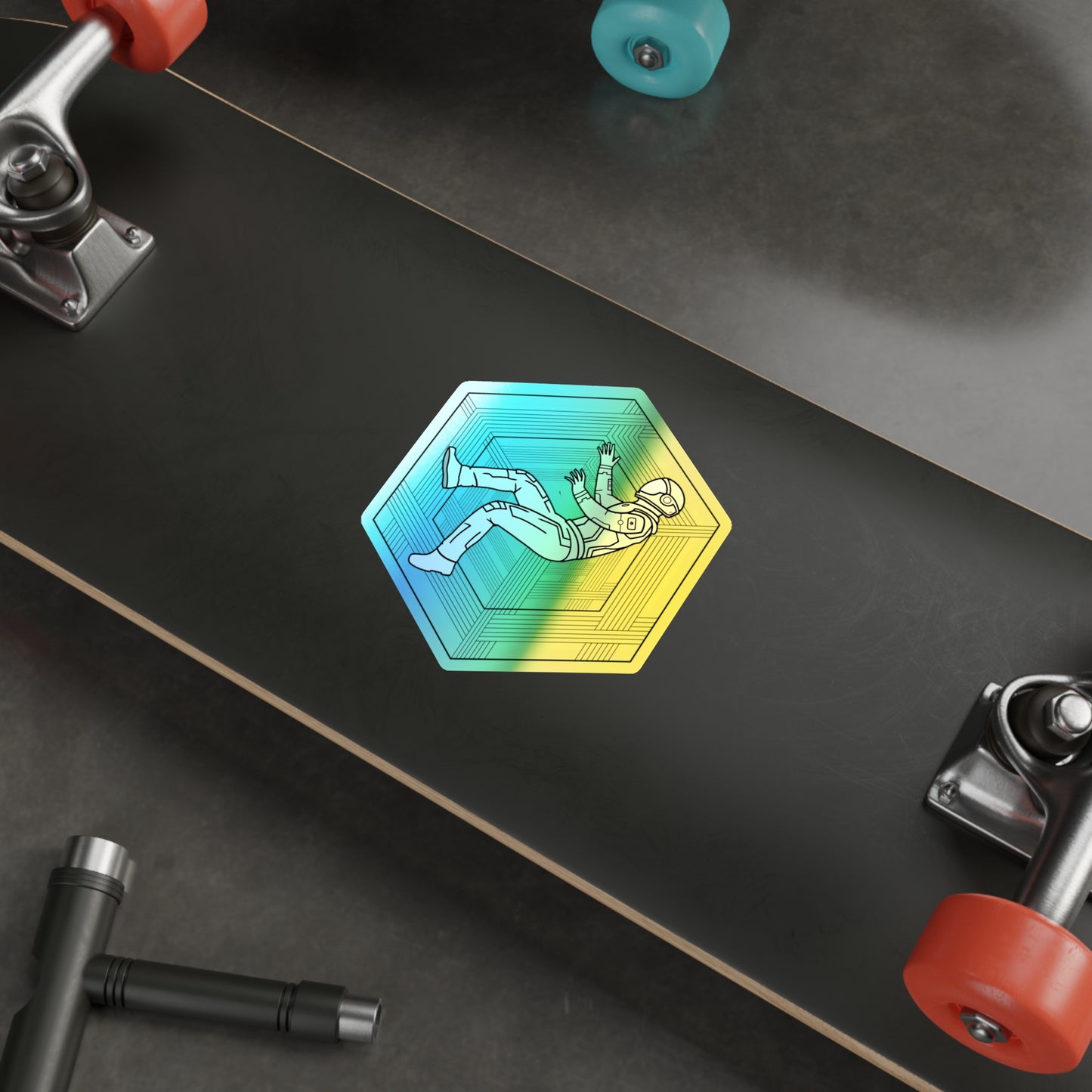Cooper in the Tesseract, Holographic Sticker