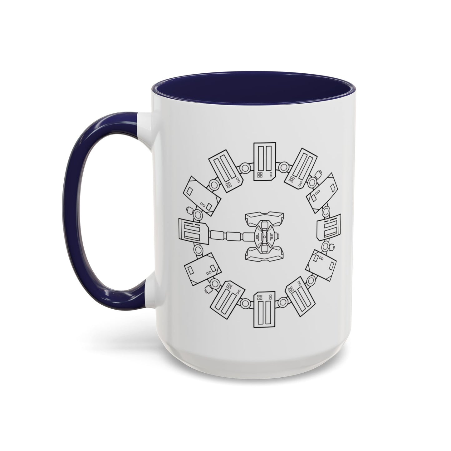 Minimalist Interstellar Accent Mug, Endurance