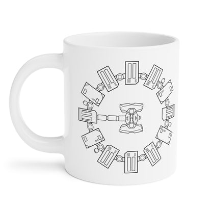 Minimalist Interstellar Coffee Mug, Endurance