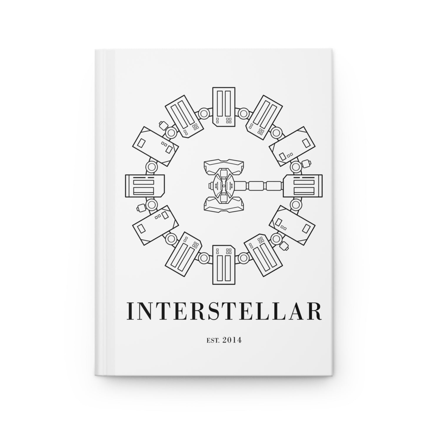 Interstellar - Hardcover notebook (White)