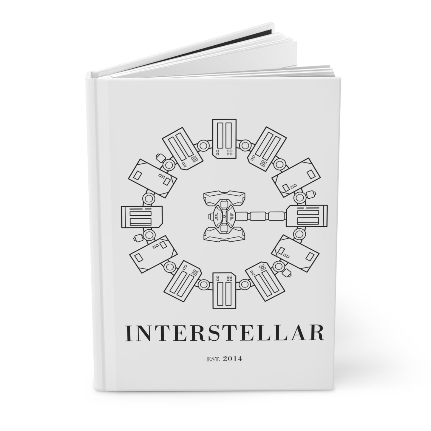 Interstellar - Hardcover notebook (White)