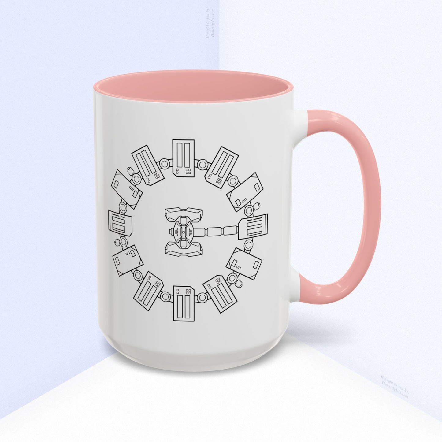 Minimalist Interstellar Accent Mug, Endurance