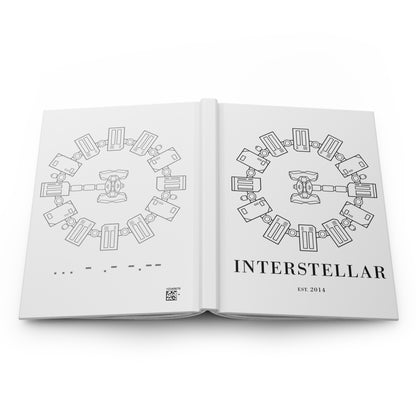 Interstellar - Hardcover notebook (White)