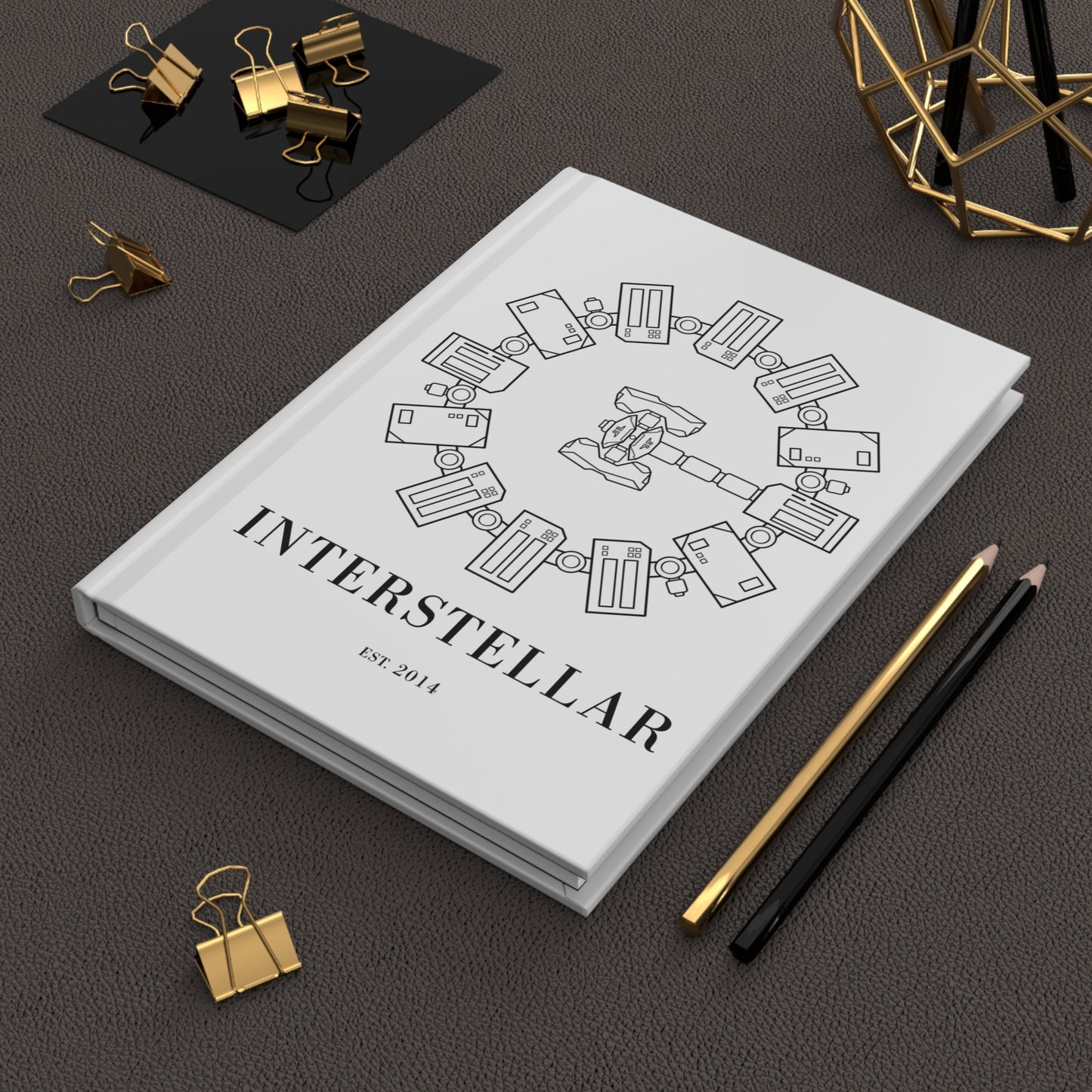 Interstellar - Hardcover notebook (White)