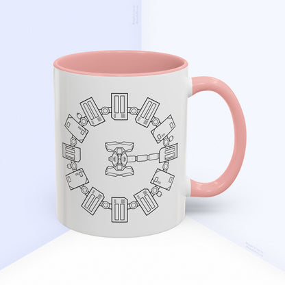 Minimalist Interstellar Accent Mug, Endurance