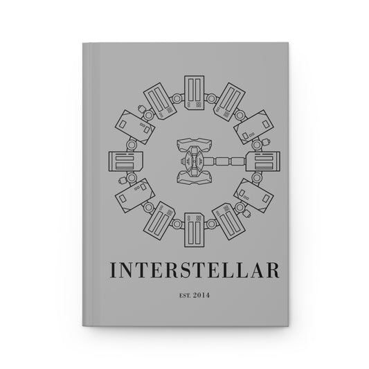 Interstellar - Hardcover notebook (Grey)