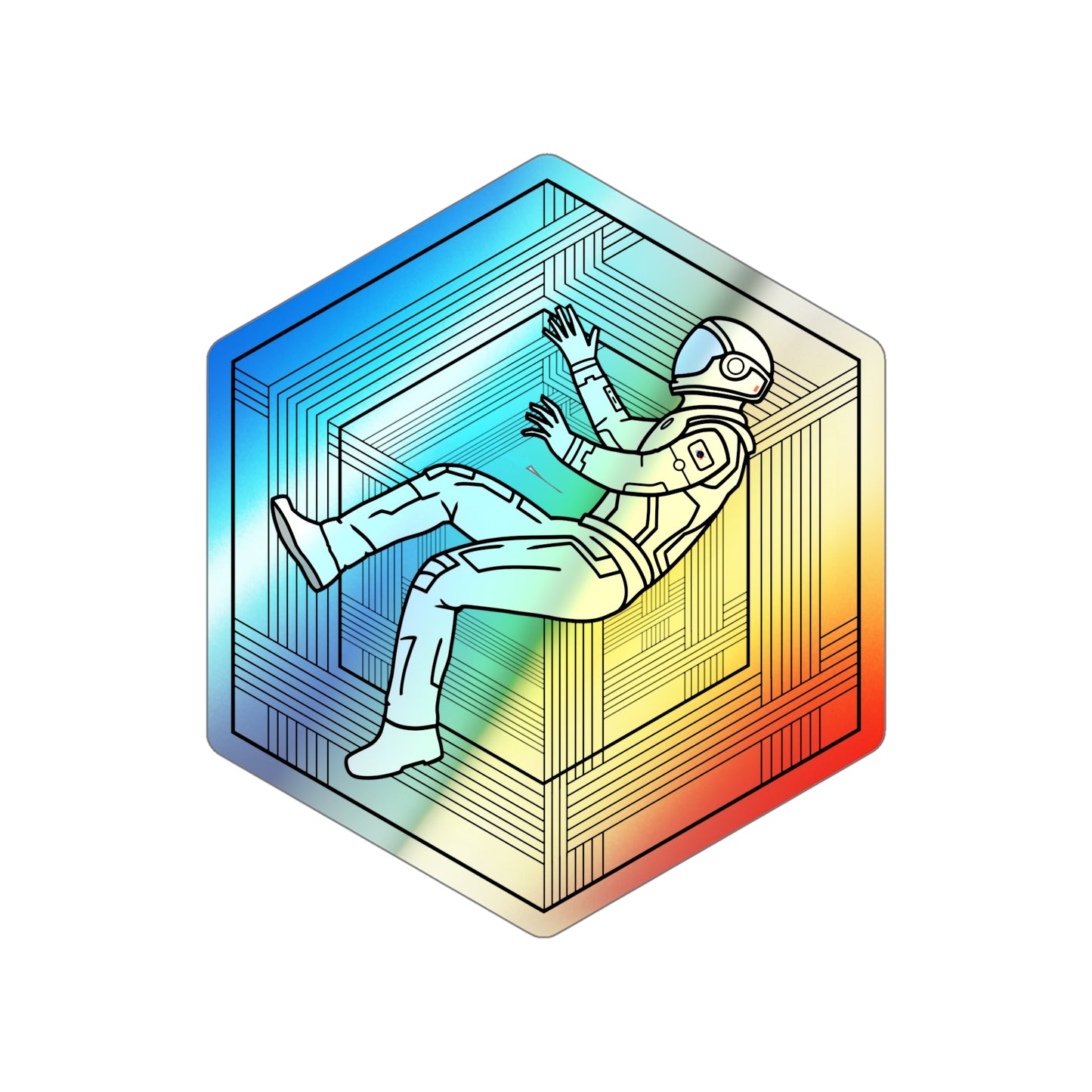 Cooper in the Tesseract, Holographic Sticker