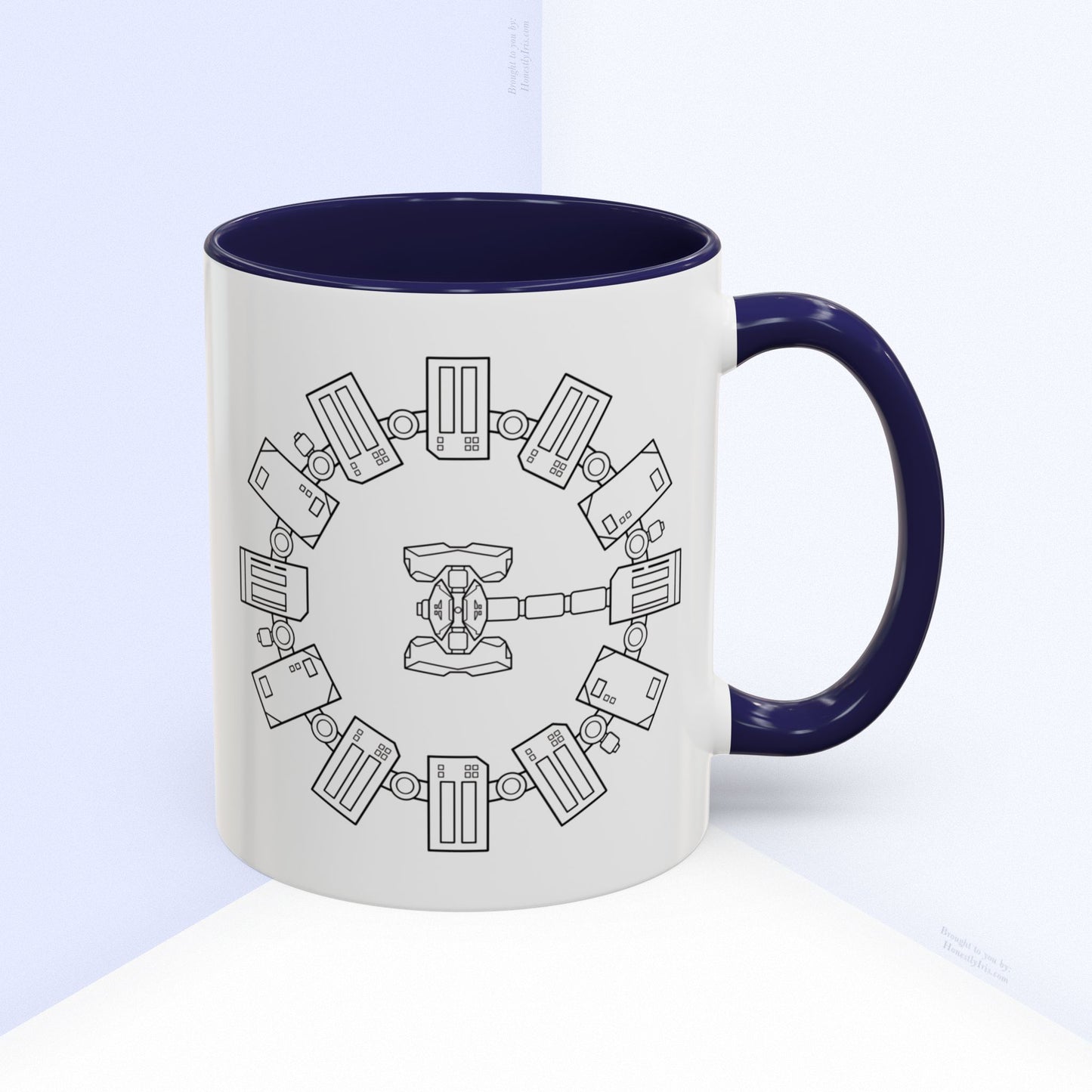 Minimalist Interstellar Accent Mug, Endurance