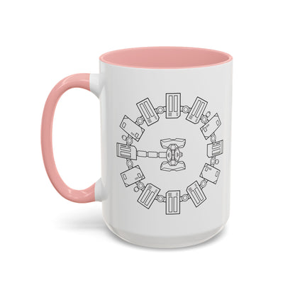 Minimalist Interstellar Accent Mug, Endurance