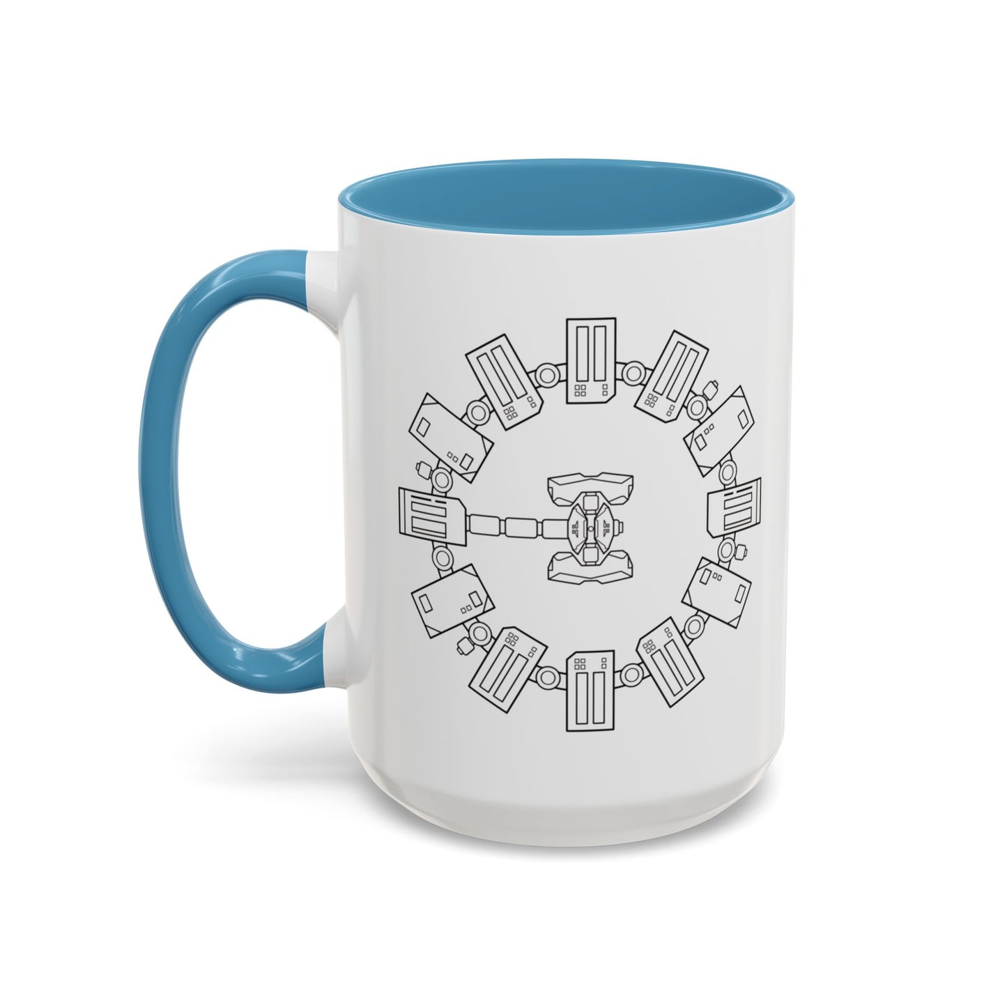 Minimalist Interstellar Accent Mug, Endurance